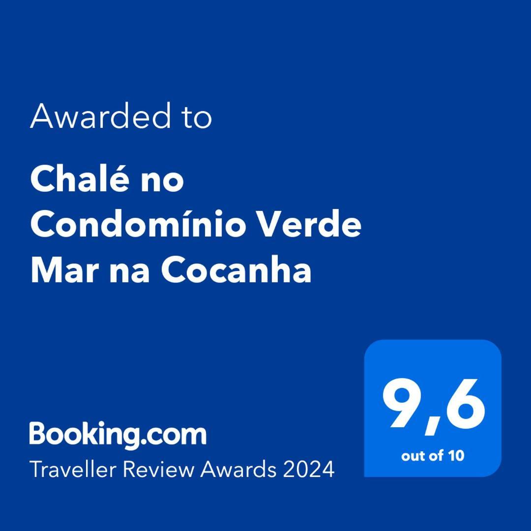 Chale No Condominio Verde Mar Na Praia Da Cocanha Caraguatatuba Exterior photo